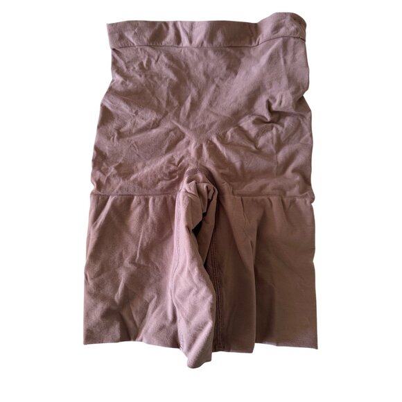 Spanx Power Shaper Short Seamless Size Medium Cafe Au Lait NWB Style 2744 - Picture 7 of 9